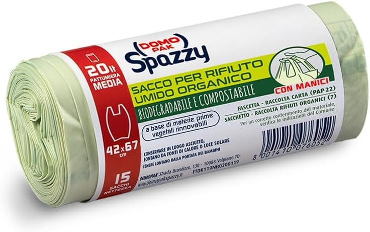 Raccolta differenziata : sacchetti della spazzatura 