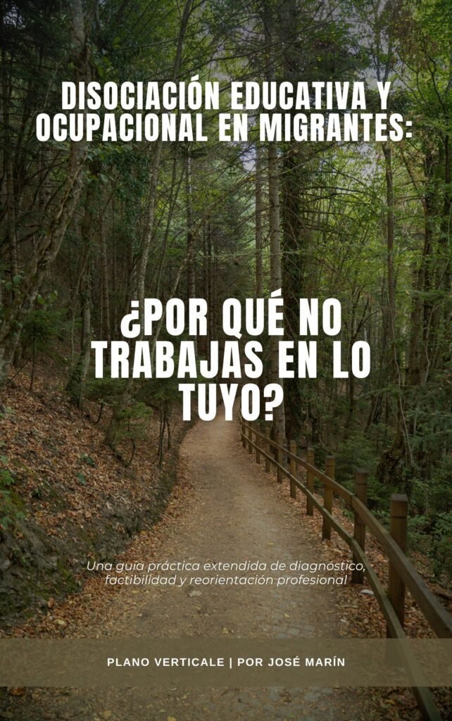 Portada del libro Plano Vertical - Disociación educativa y ocupacional en migrantes